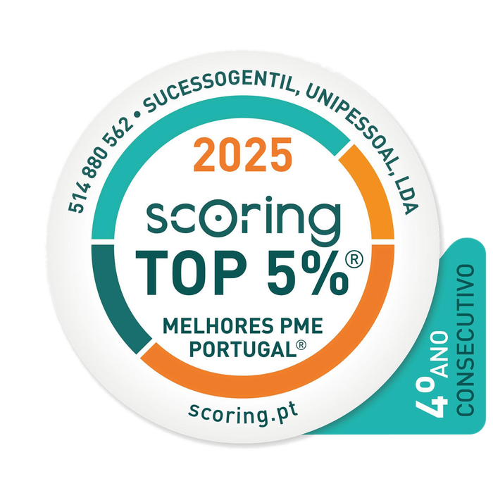 Selo Scoring TOP 5%, Melhores PME Portugal 2025